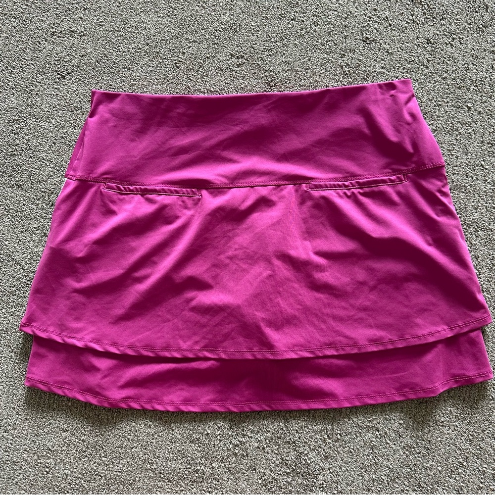 Lucky in Love Layered Pink Golf/Tennis/Pickleball Skort Size XL - Picture 4 of 6